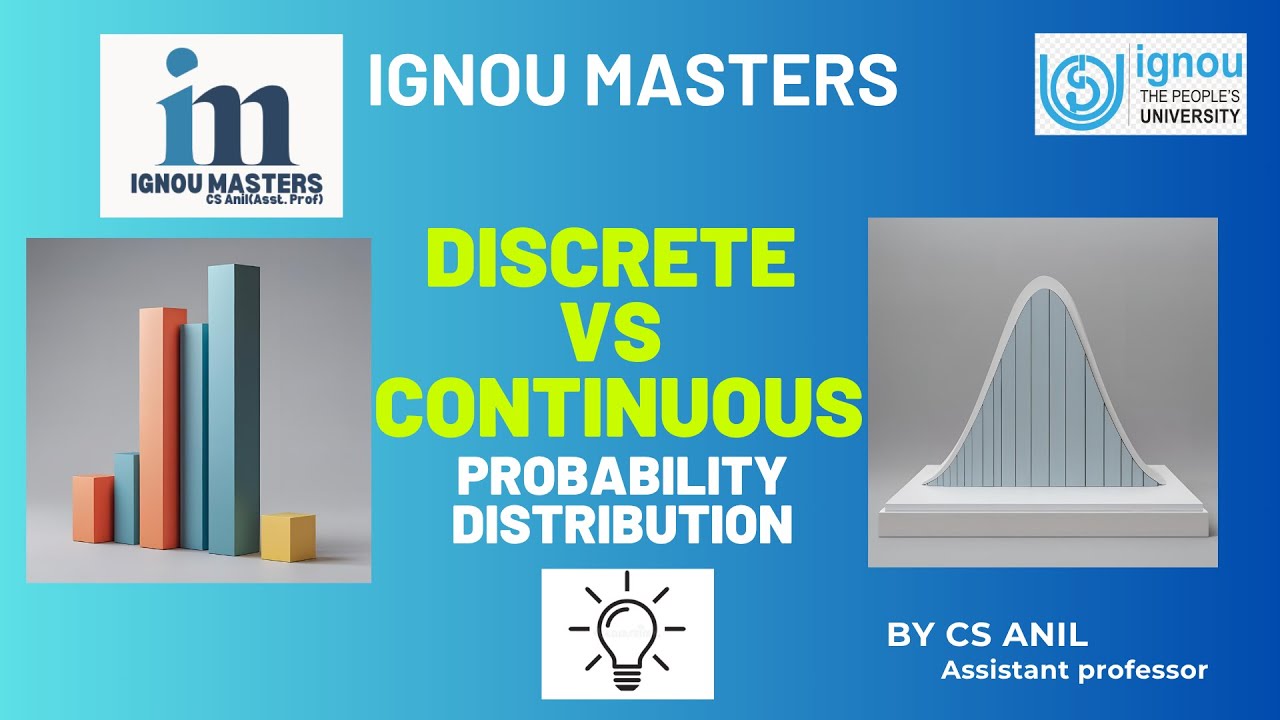 Discrete VS Continuous probability distribution - YouTube
