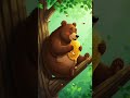 🐻 The Bear and the Honey | Funny 3D Animation Short Story #BearAndHoney