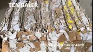 TCM BALER-Waste paper cartons press compactor machine suppliers prices Cyprus Turkey