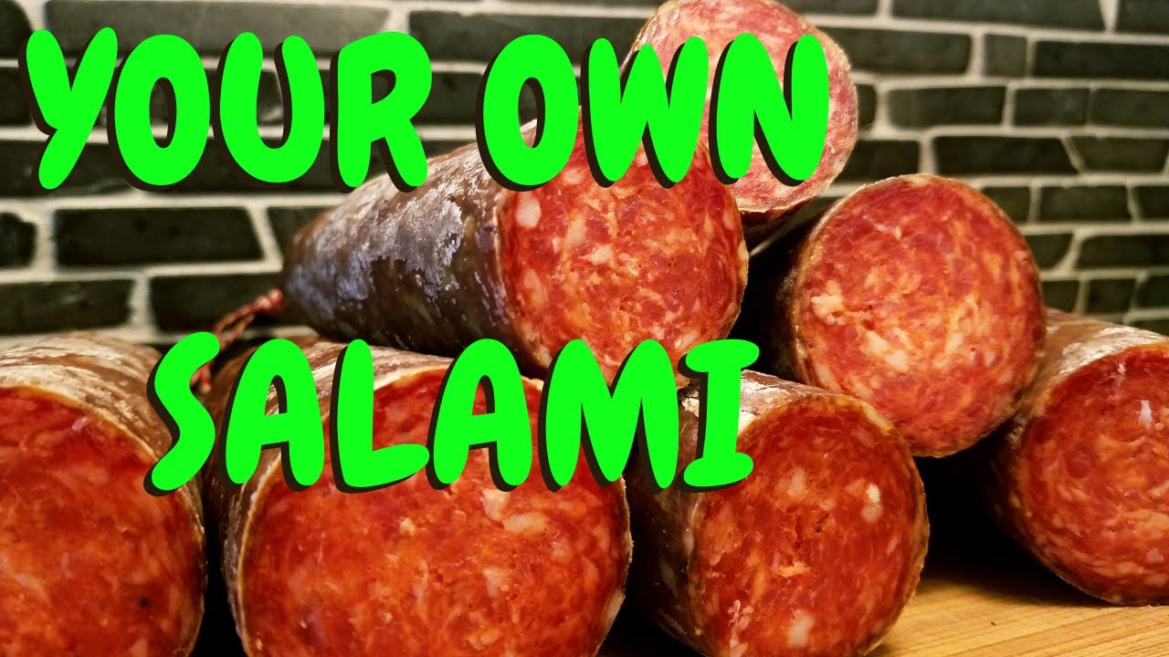 How to Make (Cure) Salami at Home! The Exact Salt Method. From Start to