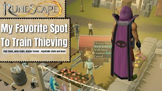 My Favorite Spot To Train Thieving - Runescape 3