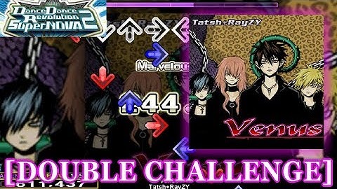 【DDR SN2】 Venus [DOUBLE CHALLENGE] 譜面確認＋クラップ