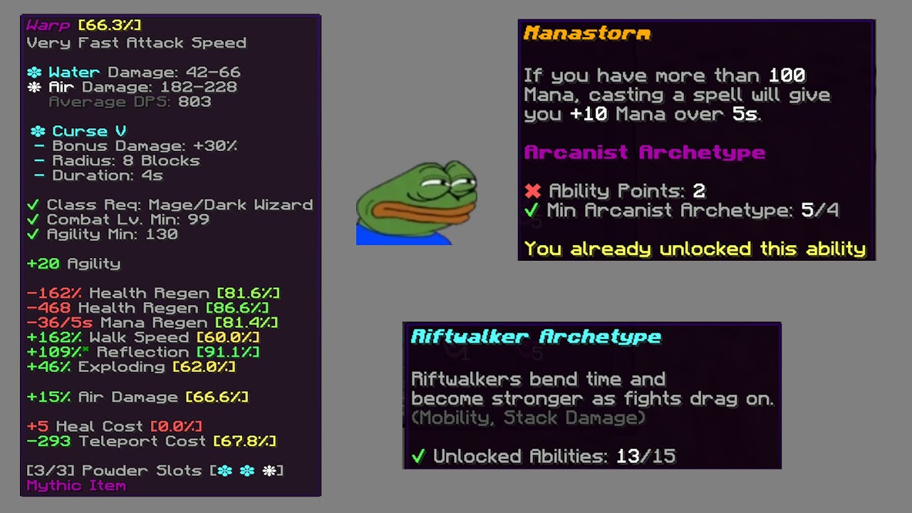 Wynncraft | Riftwalker Manastorm Warp - TNA