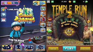 Temple Run 2 VS Subway Surfers iPad Gameplay HD #87 