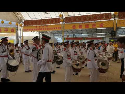 [马来西亚新山笨珍海南会馆铜乐队] 后港斗母宫(1)
