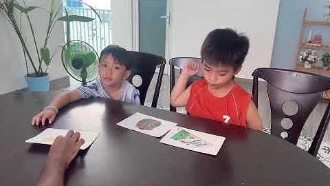 Tiếng Anh Giao Tiếp Phan Thiết: Luca and Tom practice talking about School Objects