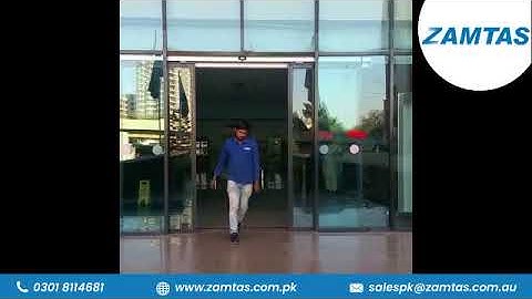 ZAMTAS | AUTOMATIC SLIDING DOOR WITH MOTION SENSOR | HIGHLIGHTS