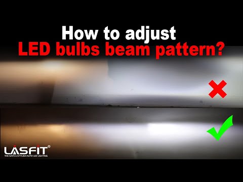 How to adjust and align LED headlight bulbs for the best output beam pattern | 2021 Guide