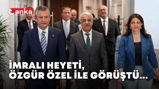 Dem Parti İmralı Heyeti, Chp Genel Merkezde Özgür Özel’i Ziyaret Etti Kritik Görüşme 1 Saat Sürdü