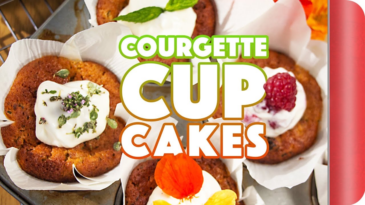 Courgette Cupcake Recipe... in an Allotment! (Out Of The City) | Sorted Food