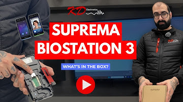 Unboxing the Suprema BioStation 3 | Access Control Tech