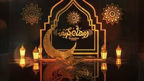 Ramadan kareem 3d opener | After Effects Template | Videohive