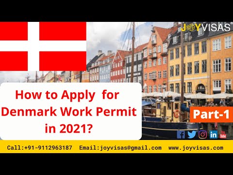 Video: How To Get A Visa To Denmark