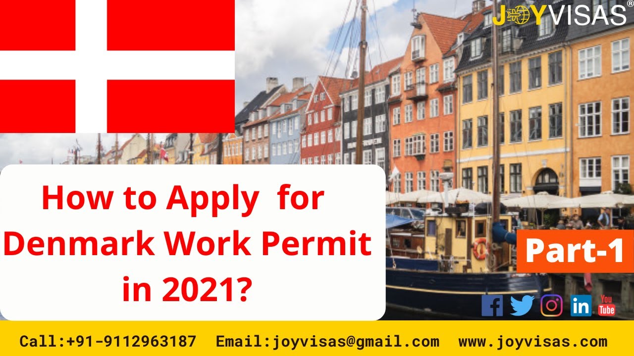 How to Apply for Denmark Work Permit in 2021? YouTube
