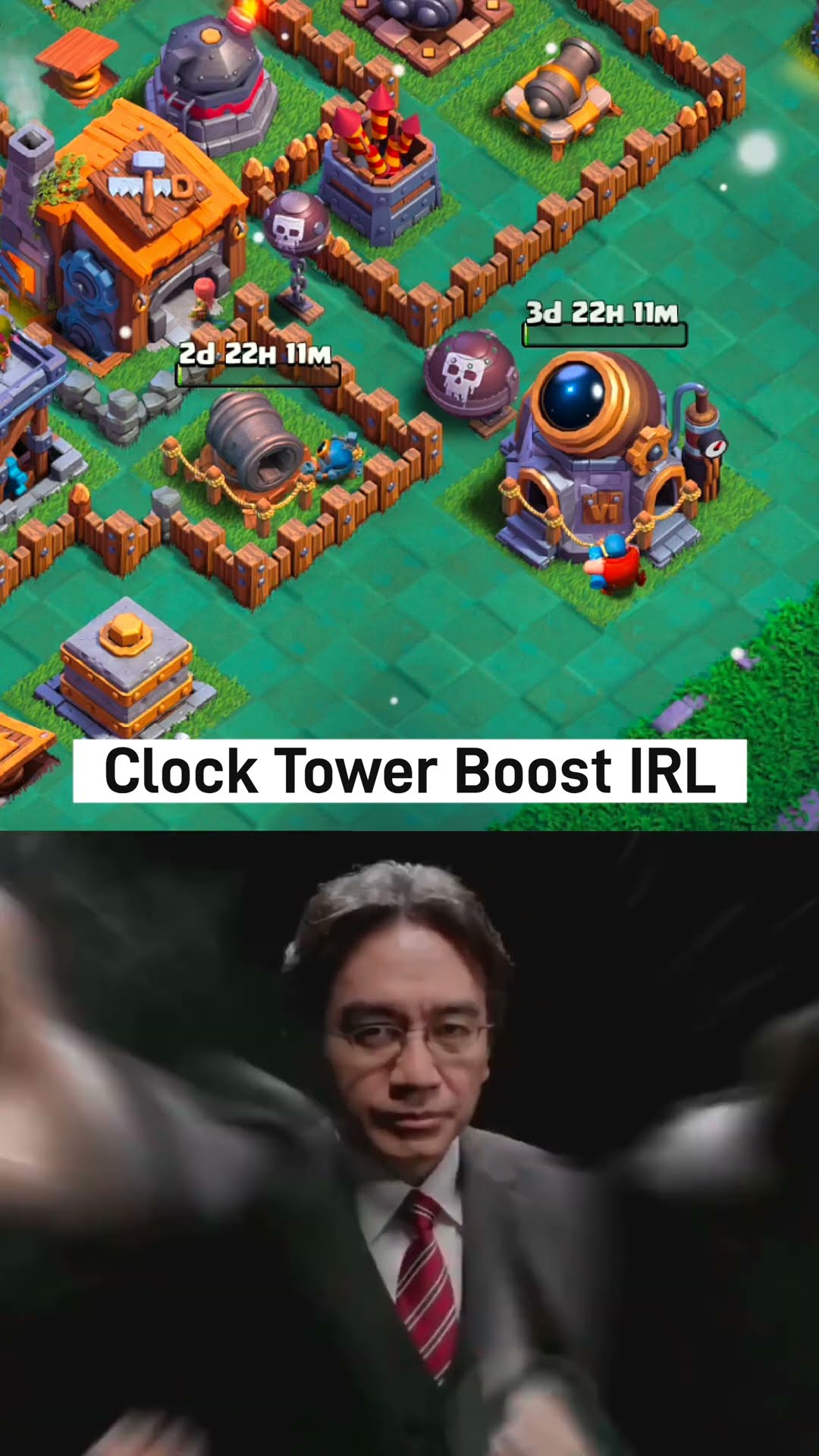 Clock Tower Boost In Real Life COC clashofclans cocshorts Clock Tower Boost In Real Life COC clashofclans cocshorts