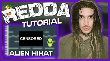 How To Make SuperTrap Beats Like Redda In Fl Studio l👽 Alien Hihat Sauce (redda type beat cookup)🎹