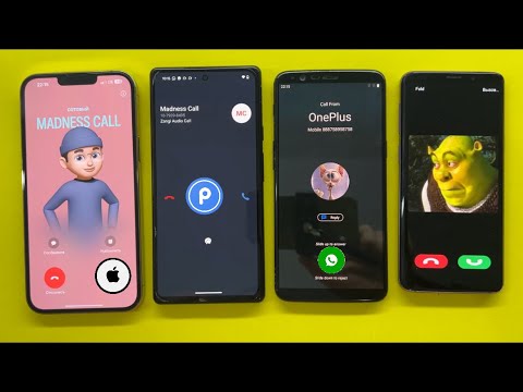 IPhone + Google Pixel + Samsung + OnePlus / Incoming call + Zangi ...