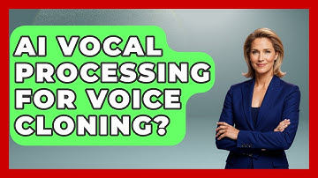 AI Vocal Processing For Voice Cloning? - Electronic Mix Masters