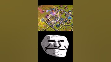 Town Hall 18 Destroy with only Heroes and spell 💀🔥#clashofclans #coc #gaming #shorts