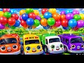 “Wheels on the Bus | Fun Nursery Rhyme for Kids with Sing Along & Colorful Animation!”