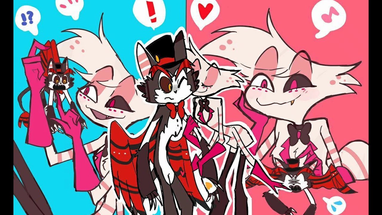 Хаски отель хазбин. Отель хазбин хаск и энджел. Отель хазбин энджел и хаски. Энджел хаск. Энджел хаск.