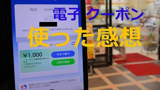 地域共通クーポンの電子クーポンの使い方！ヤフートラベルでgo to キャンペーンを利用した感想【go to キャンペーン】