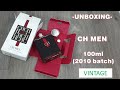 Unboxing _ -VINTAGE- CH MEN by Carolina Herrera (2010 batch)