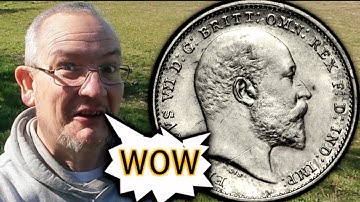 Bucket List Find! Rare Edward Silver Coin Discovered While Metal Detecting