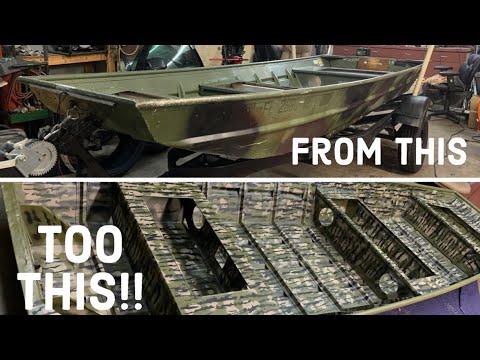 Building The BADDEST John Boat For Under $800 Bucks!! DIY