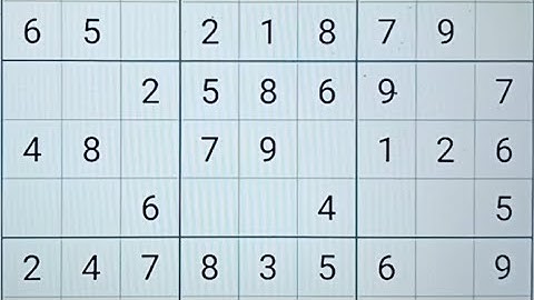 Sudoku Puzzle (2) : 20 / 11 / 2025 