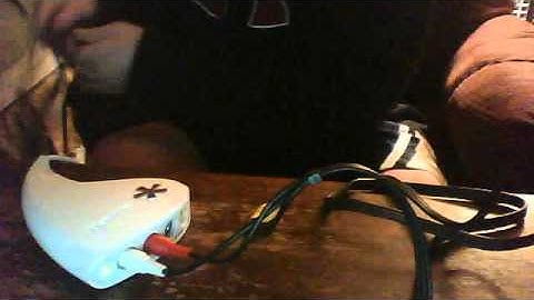 how to connect a Dazzle to xbox 360 without splitters or HDTV