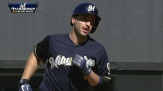 Braun's two-run homer