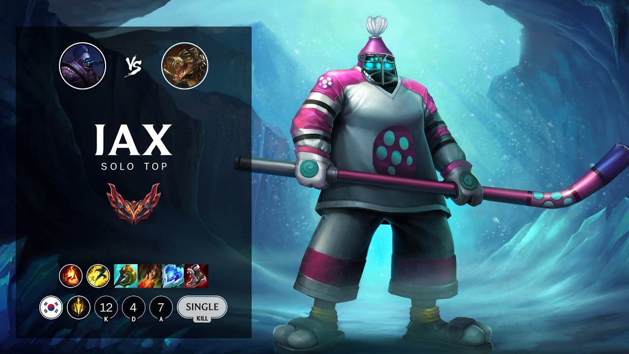 Jax Top vs Renekton - KR Grandmaster Patch 12.12