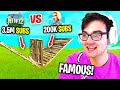 I 1v1 FAMOUS YOUTUBERS in Fortnite with my TRIO... (gone toxic)