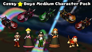 MKWII Medium Character Pack (cazzyboy360)