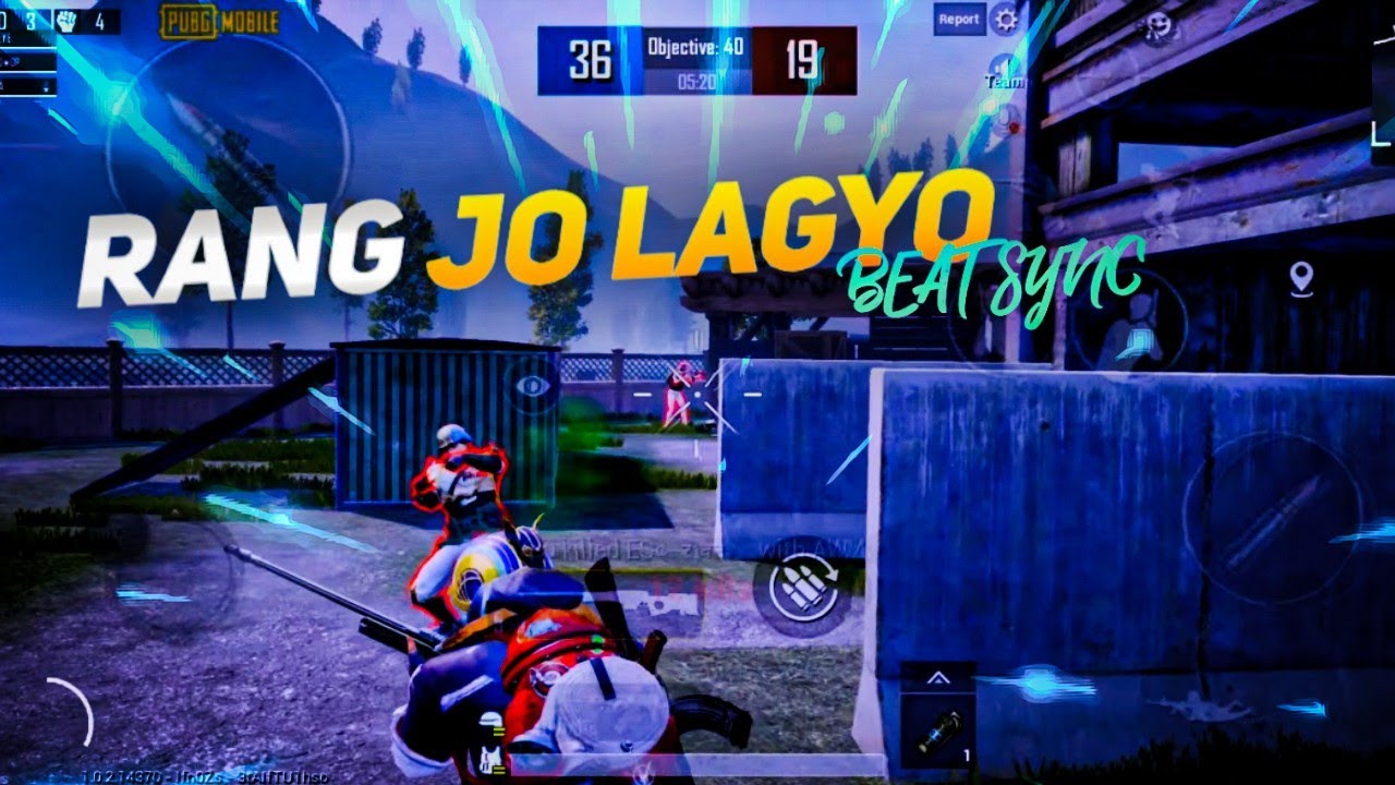 Rang Jo Lagyo - Beat Sync Montage || Hindi Song Pubg Montage || #shorts