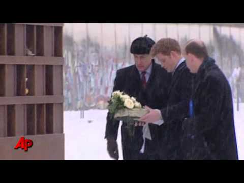 Raw Video: UK's Prince Harry in Berlin