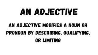 CC Cycle 2 Week 23 English adjective