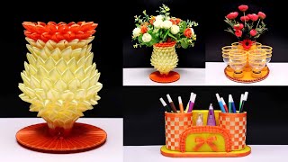 3 Plastic Bottle Craft DIY Ideas | Best out of waste | Ide daur ulang menggunakan botol plastik