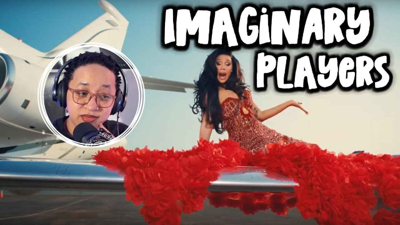 Реакция на воображаемых игроков от Карди Би | ПЕРВАЯ РЕАКЦИЯ