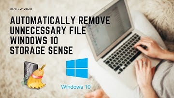 🆕Win 10 Auto Free Up Storage Space By Delete Temporary Files 🏼👉 How To Use Storage Sense Win10 2020