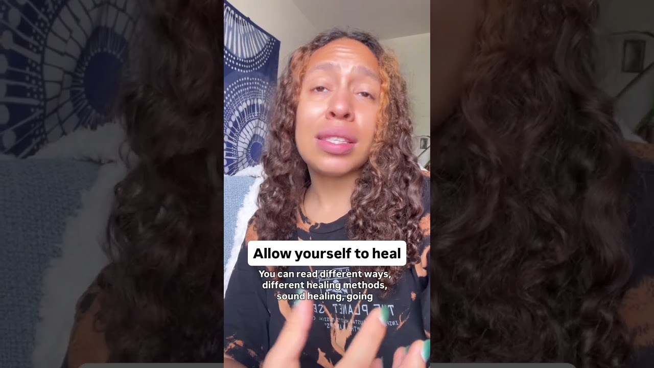 Allow yourself to heal