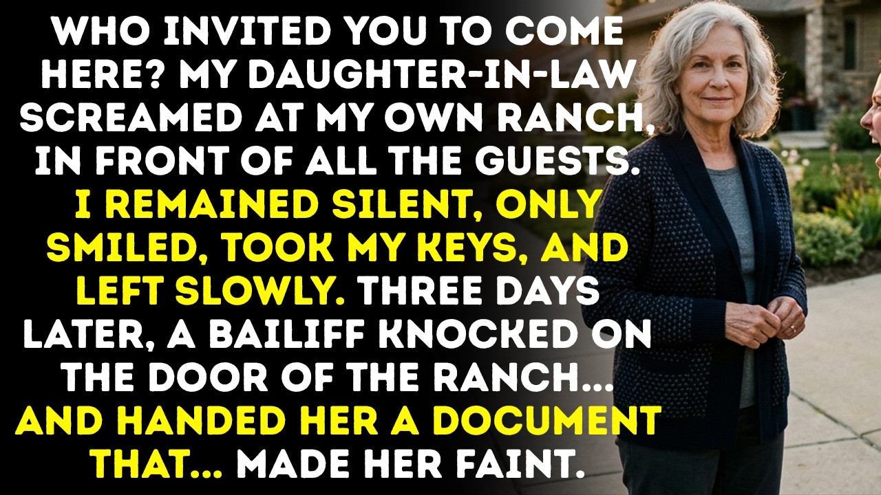 The room went silent. Forty people at Khloe’s birthday party, all turning to stare at me like I was the one who had done something wrong. Then my daughter-in-law raised her glass and said, “We...