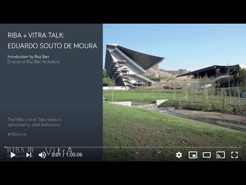 RIBA + Vitra Talk: Eduardo Souto de Moura