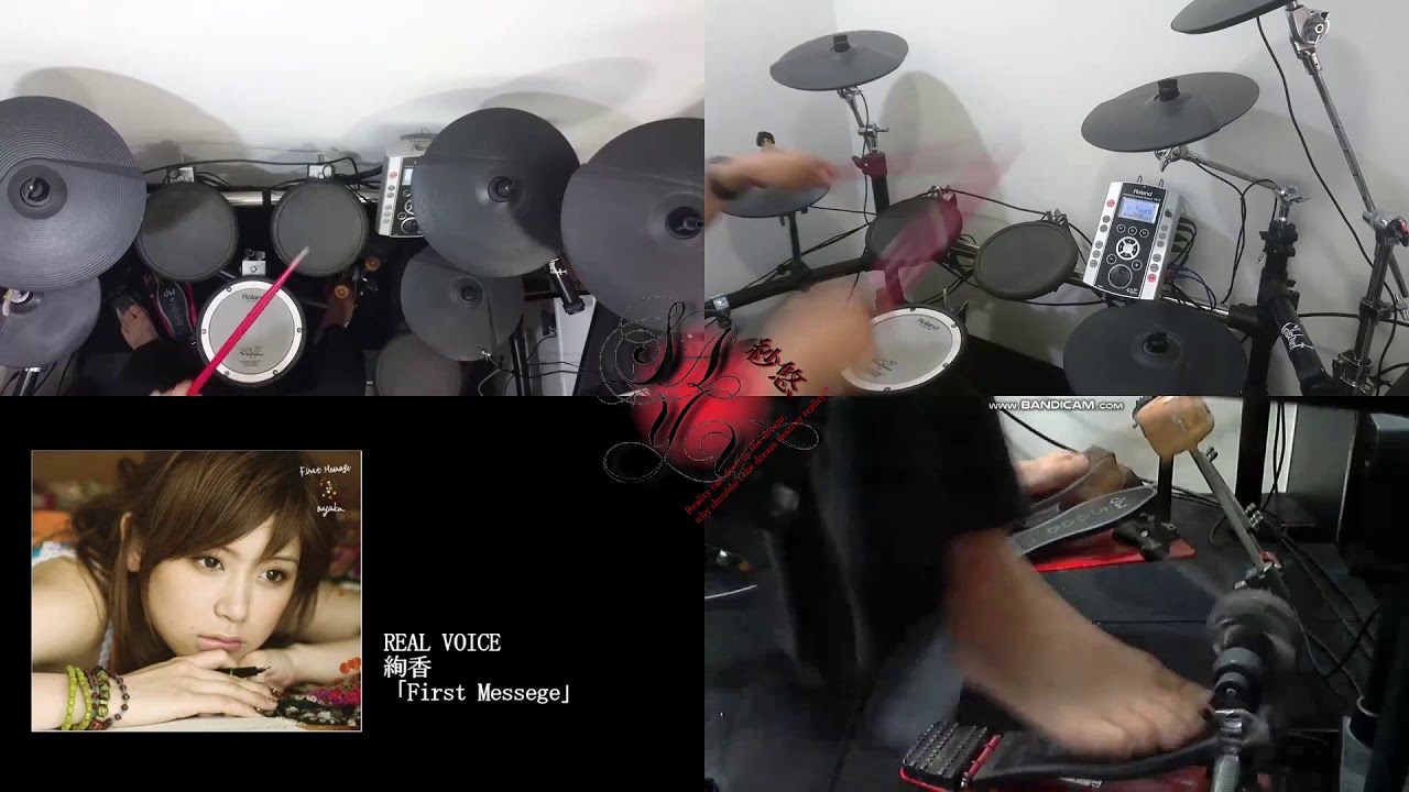 Drum Cover Real Voice 絢香 Sayu Grollschwert Youtube