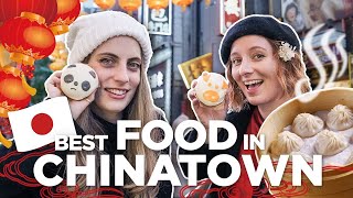 $40 Street Food Challenge in Japan's Biggest Chinatown 🇯🇵