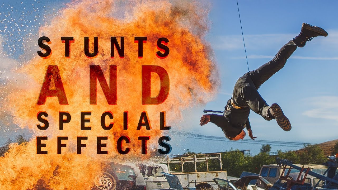 Stunts effects. Stunt man. Physical Effects Stunts. Special Effects.