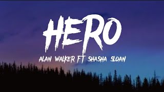 Hero - Alan Walker ft shashasloan ||| speed up song + reverb ( lyrics )