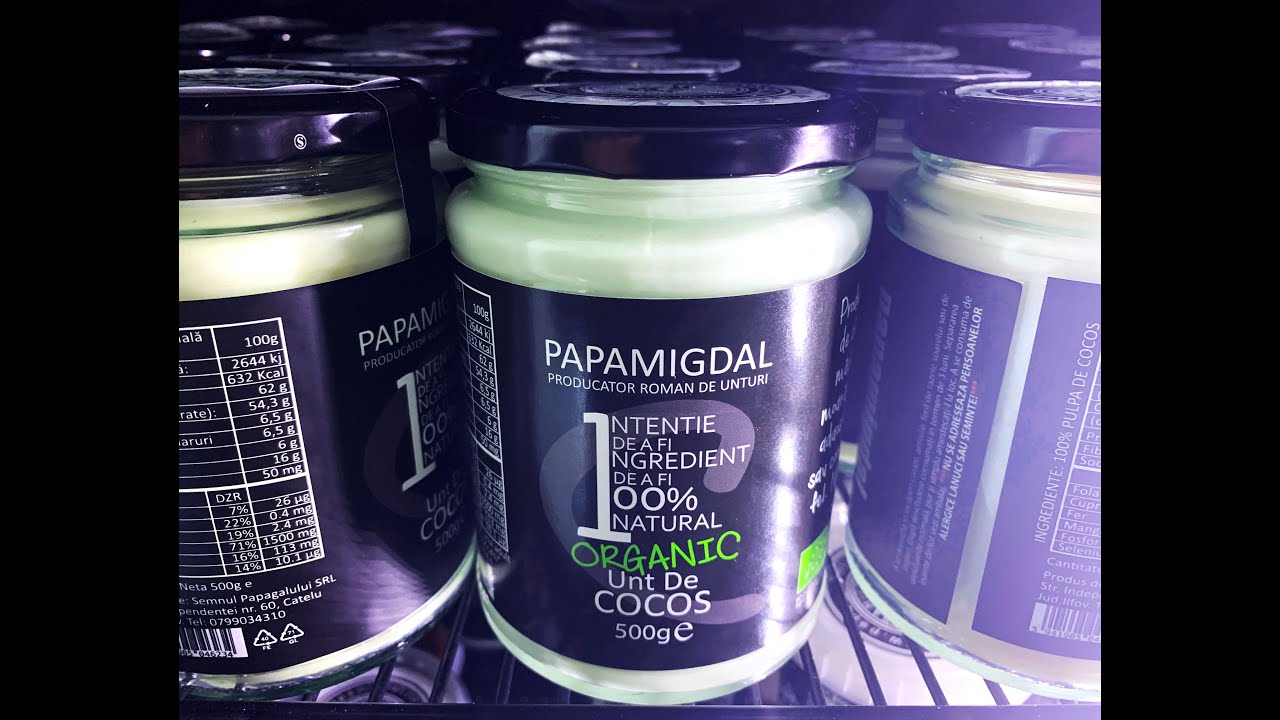 Coconut butter - organic – Papamigdal