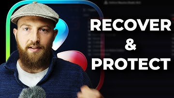 How to protect & recover your DaVinci Resolve project